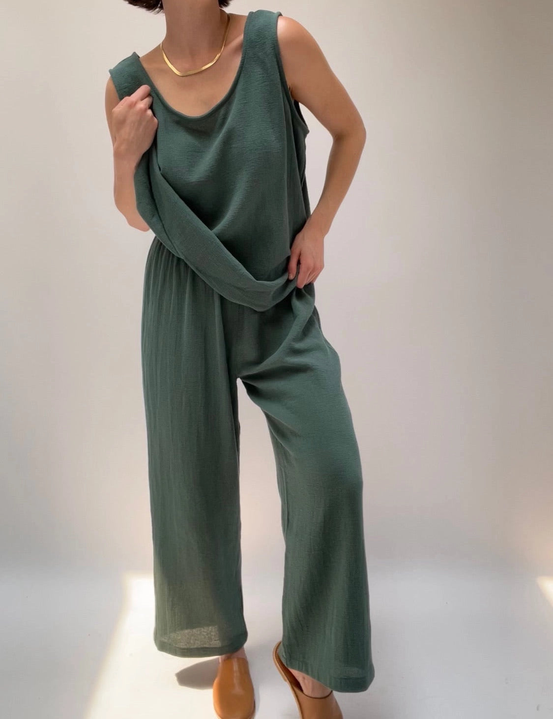 Na Nin - Marni Waffled Cotton Tank