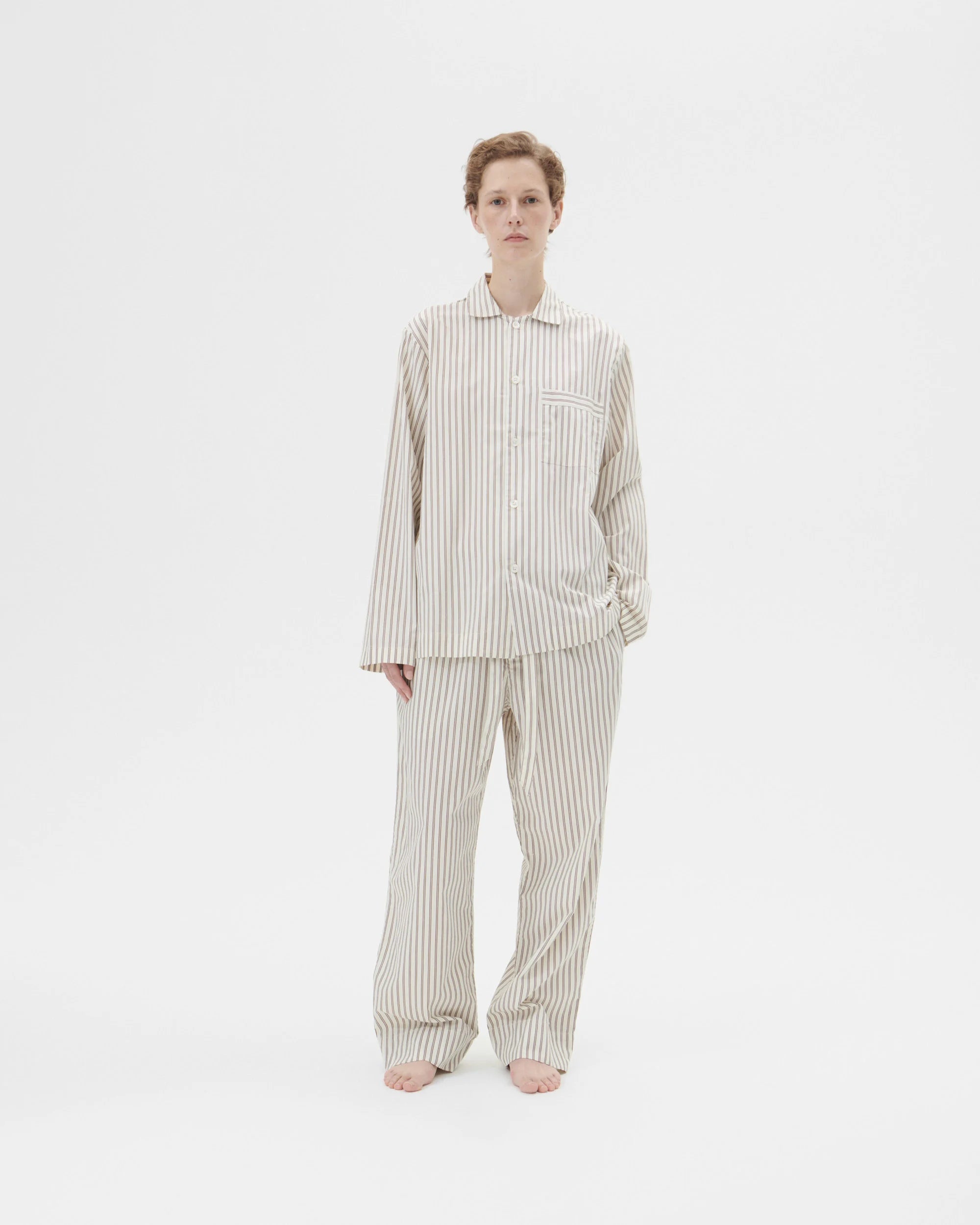 Tekla - Cotton Poplin Pyjamas Pants