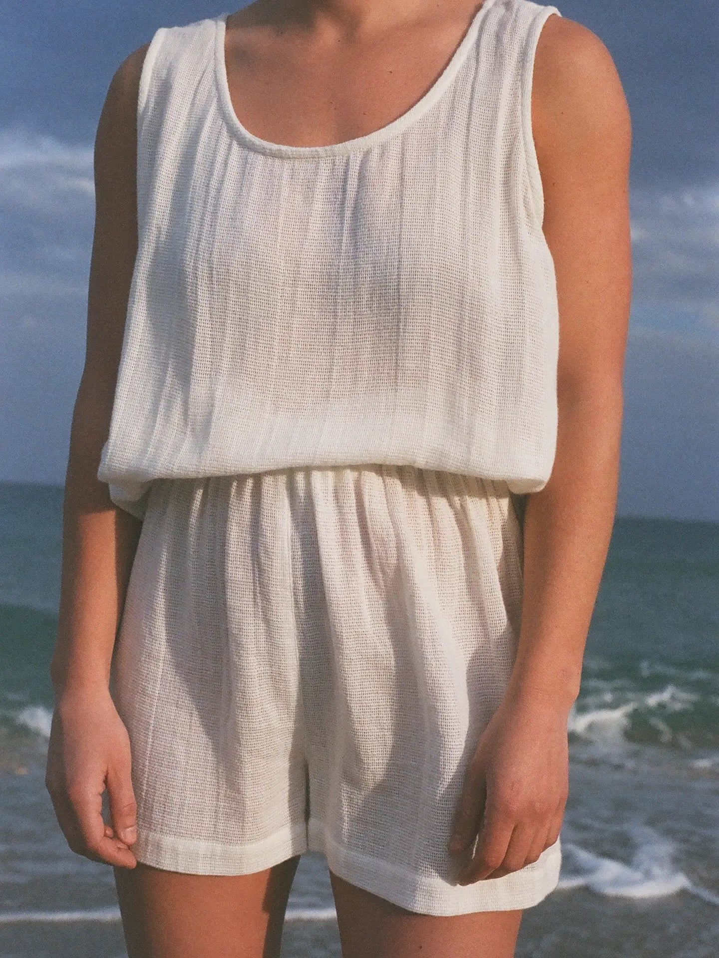 Na Nin - Marni Waffled Cotton Tank