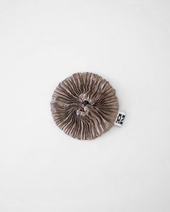 Azur - Plisse Satin Silk Scrunchies