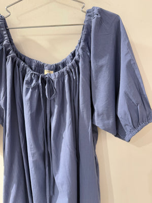 Here. - Puff Sleeve Mini Dress