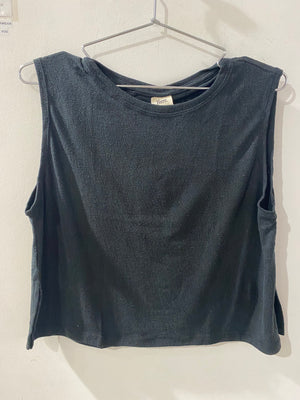 Here. - Raw Silk Box Tank