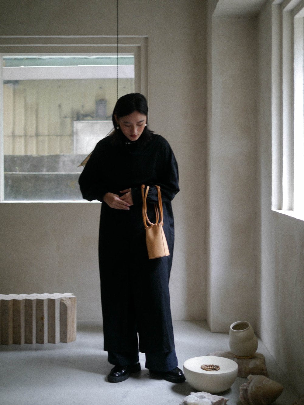 Kamaro'an - Drawstring Bucket Bag 18