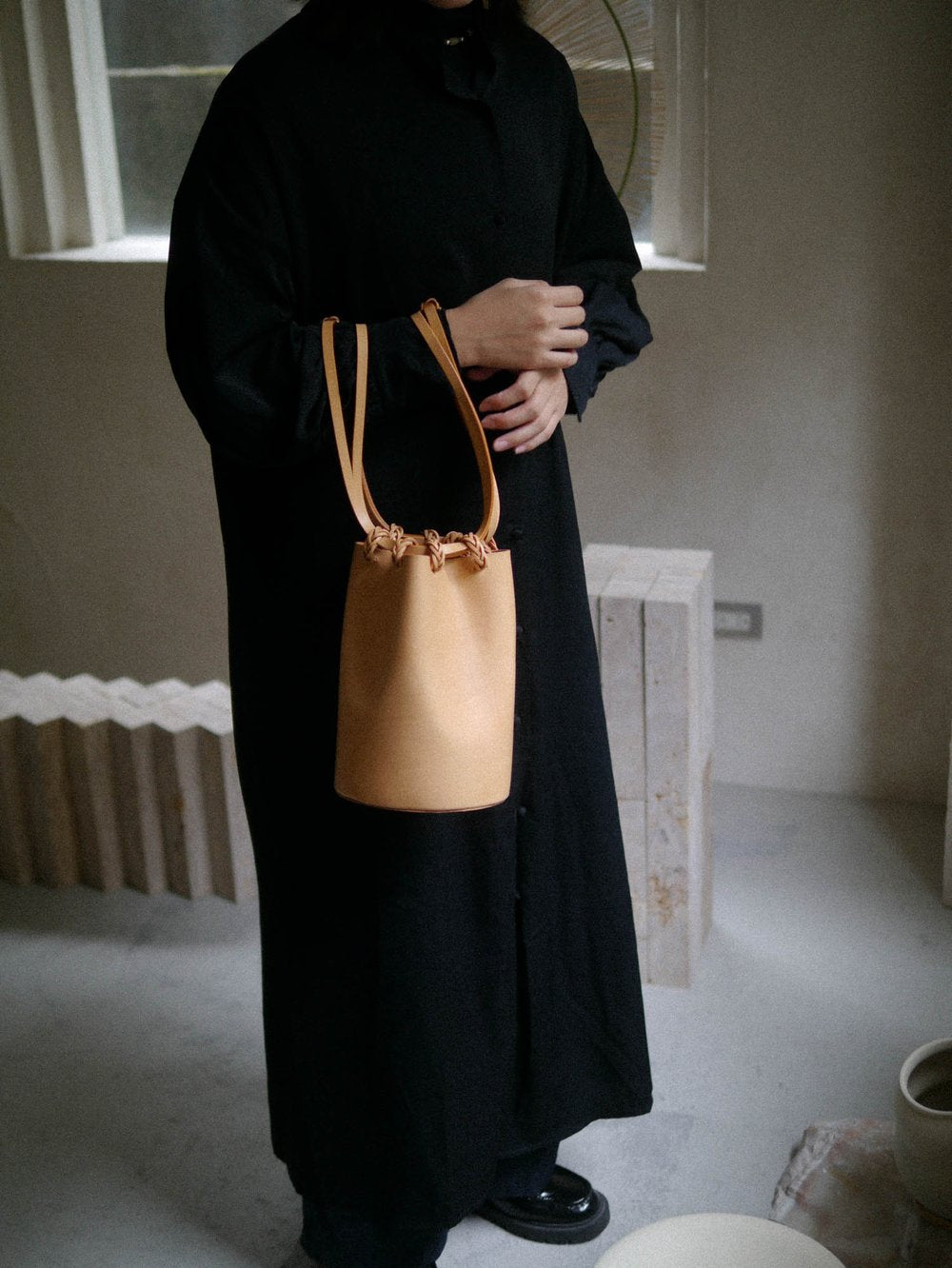 Kamaro'an - Drawstring Bucket Bag 24