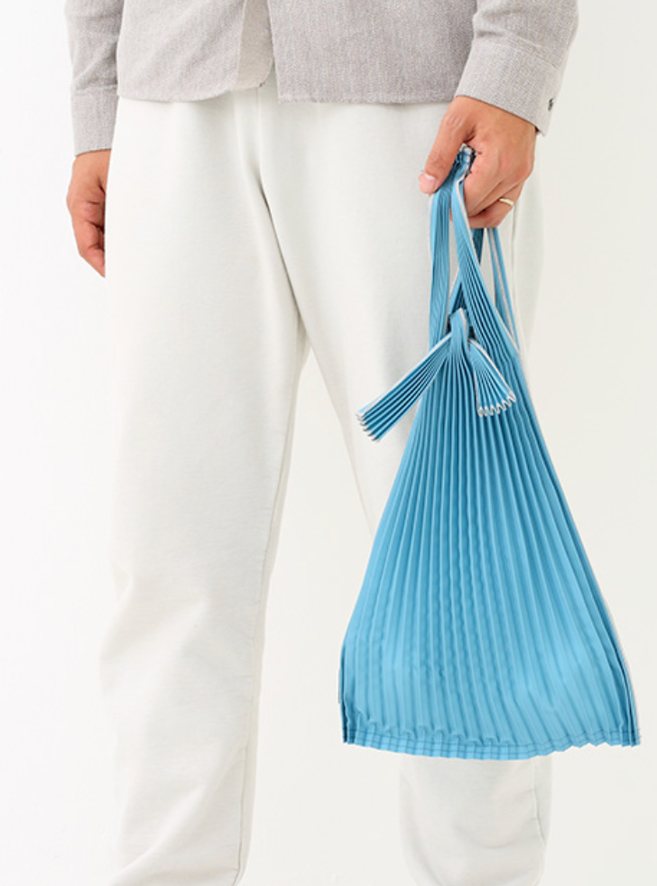 Kna Plus - PLECO Vertical Pleats Bag Small