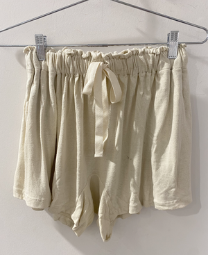 Here. - Raw Silk Lounge Shorts
