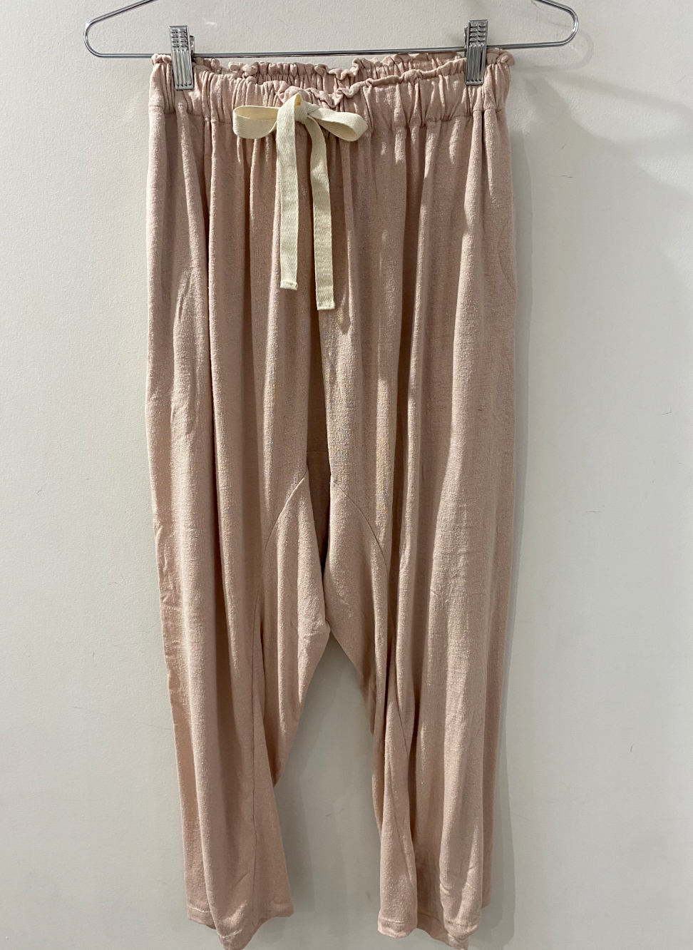 Here. - Raw Silk Lounge Pants