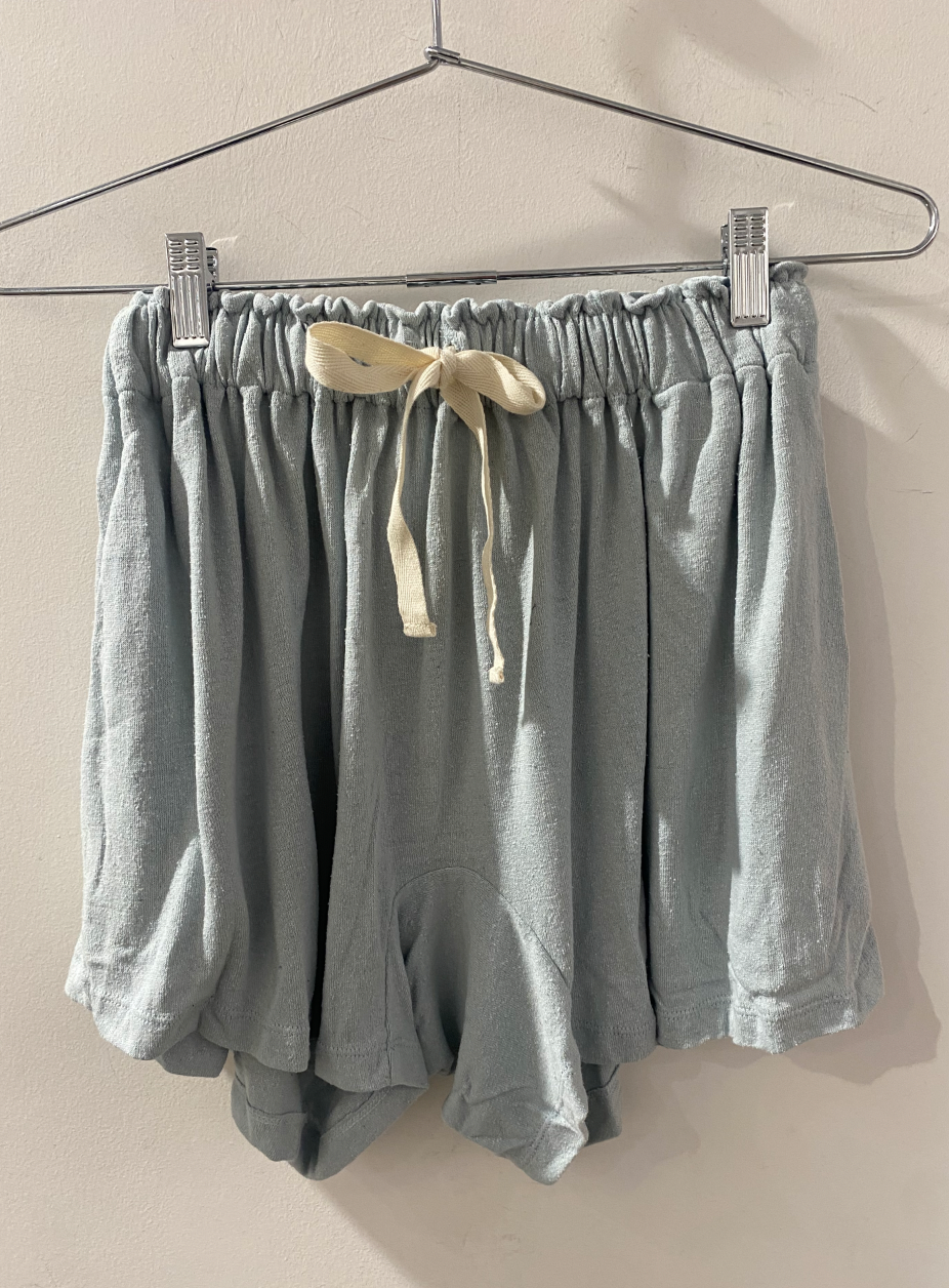 Here. - Raw Silk Lounge Shorts