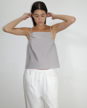 Deiji Studios - Gathered Strap Top
