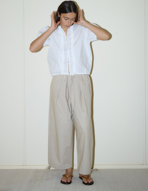 Deiji Studios - Drawcord Wide Leg Pant