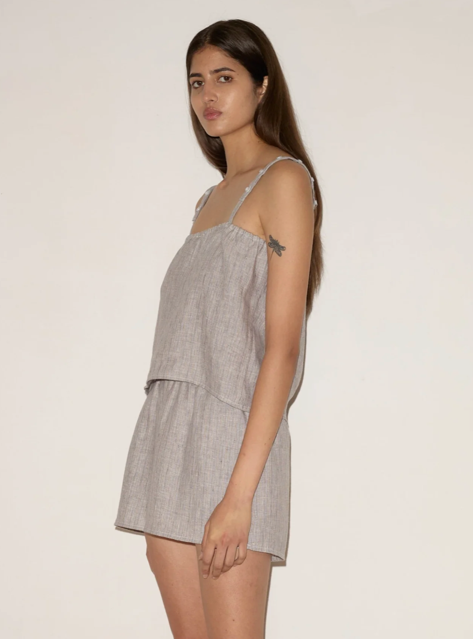 Deiji Studios - Button Linen Set