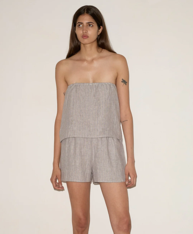 Deiji Studios - Button Linen Set