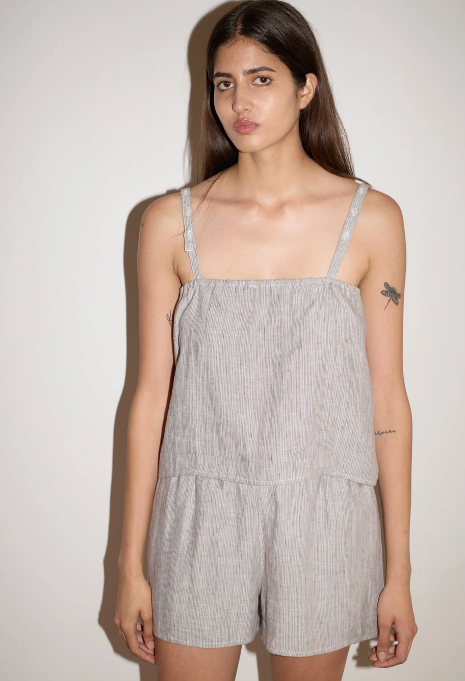 Deiji Studios - Button Linen Set