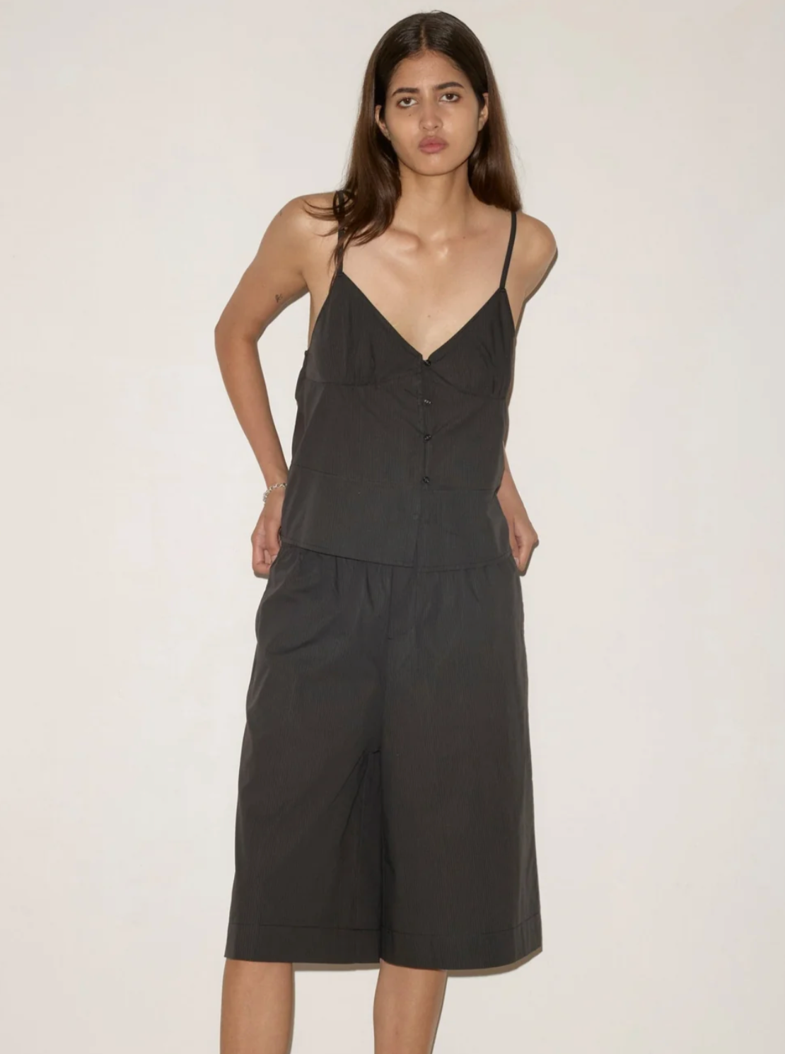 Deiji Studios - Long Lounger / Black Stripe