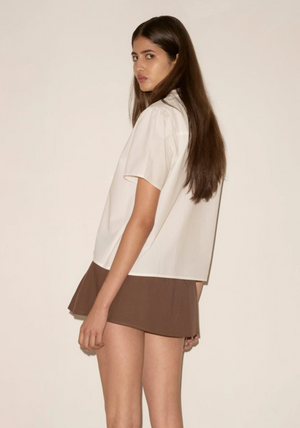 Deiji Studios - Skort / Carob Check