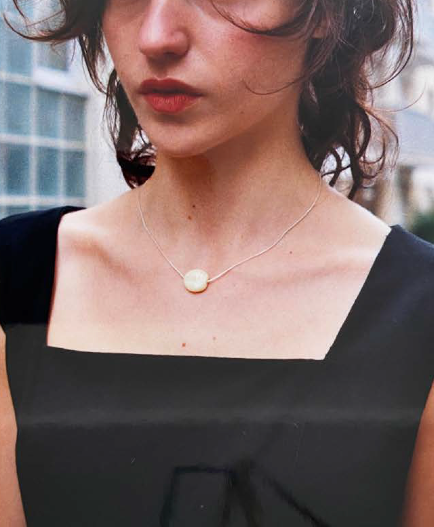 Sisi Joia - Jeton Necklace / Pale Yellow