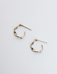 Takara - Twisted Hoops Earrings