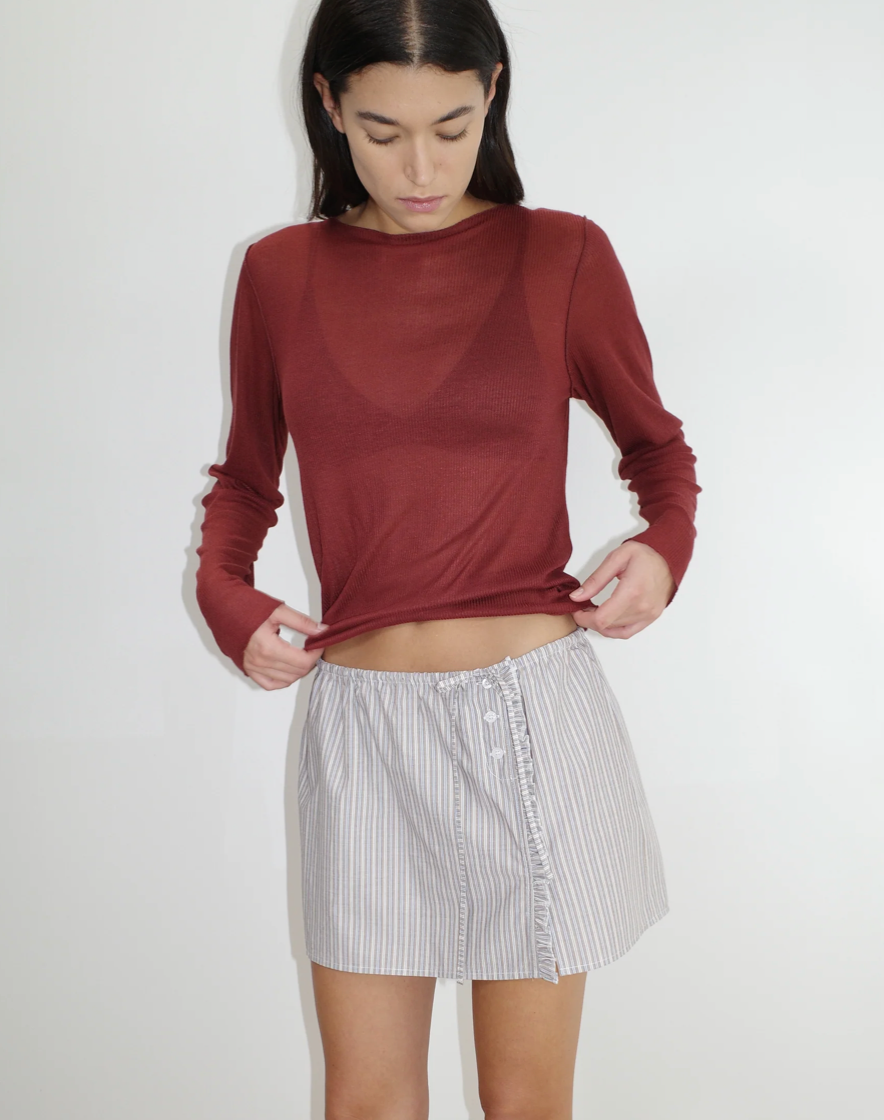 Deiji Studios - Ruffle Mini Skirt