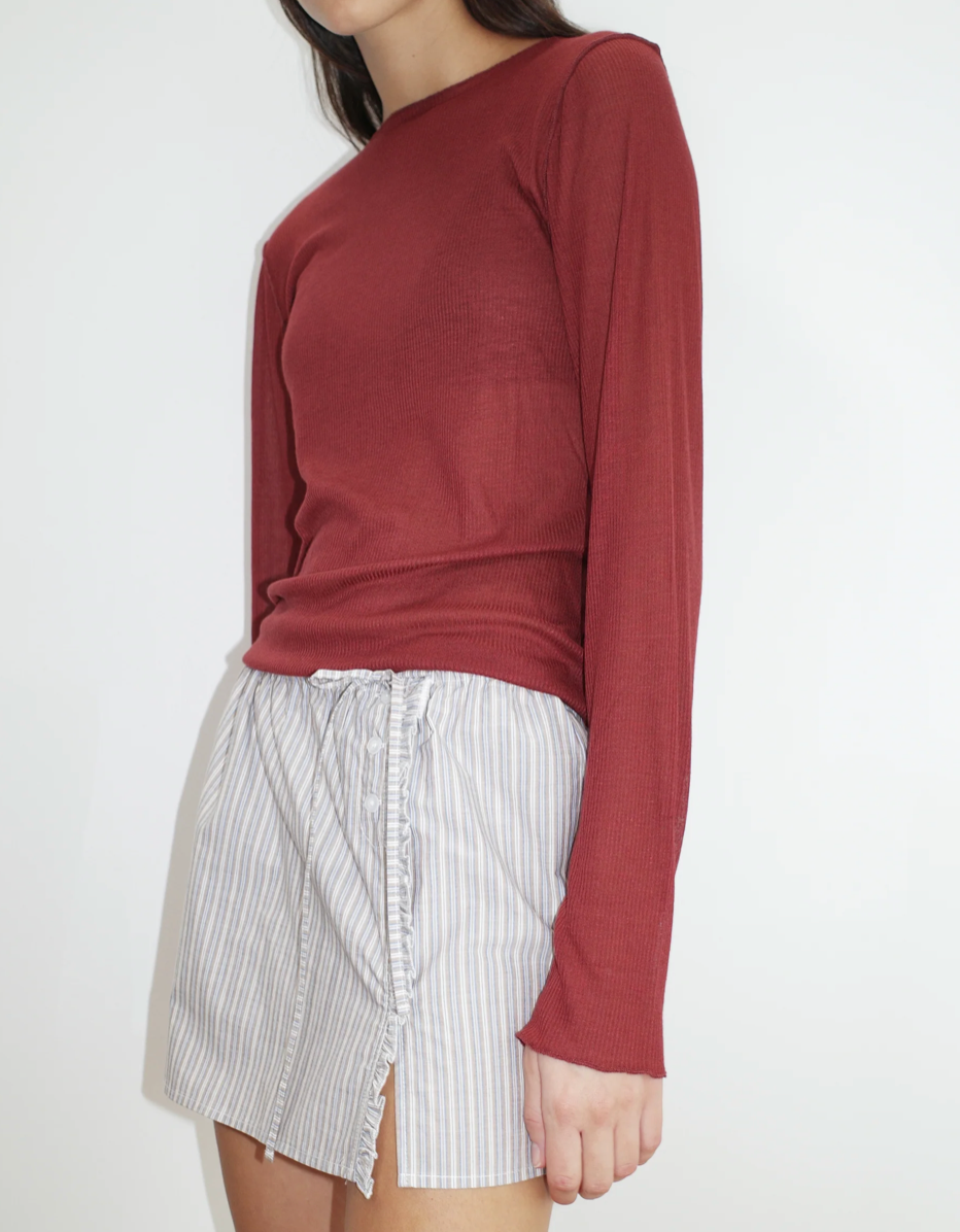Deiji Studios - Ruffle Mini Skirt