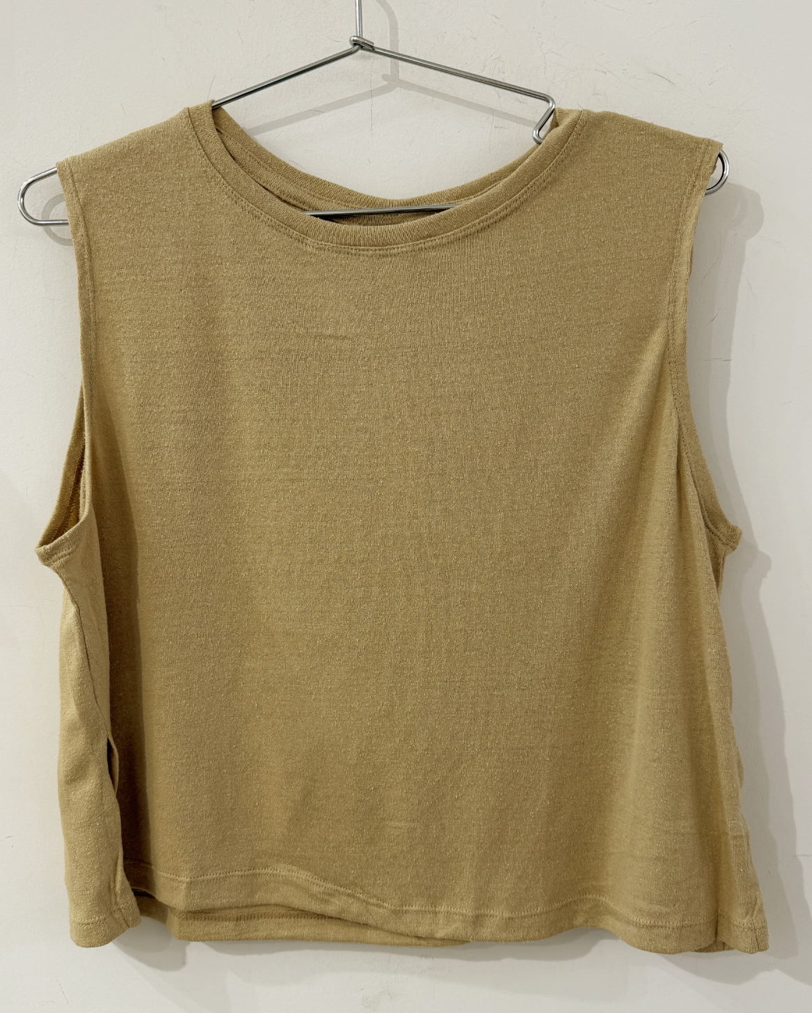 Here. - Raw Silk Box Tank