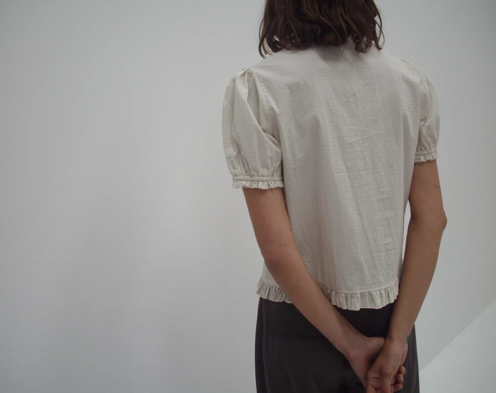 Deiji Studios - Pintuck Top