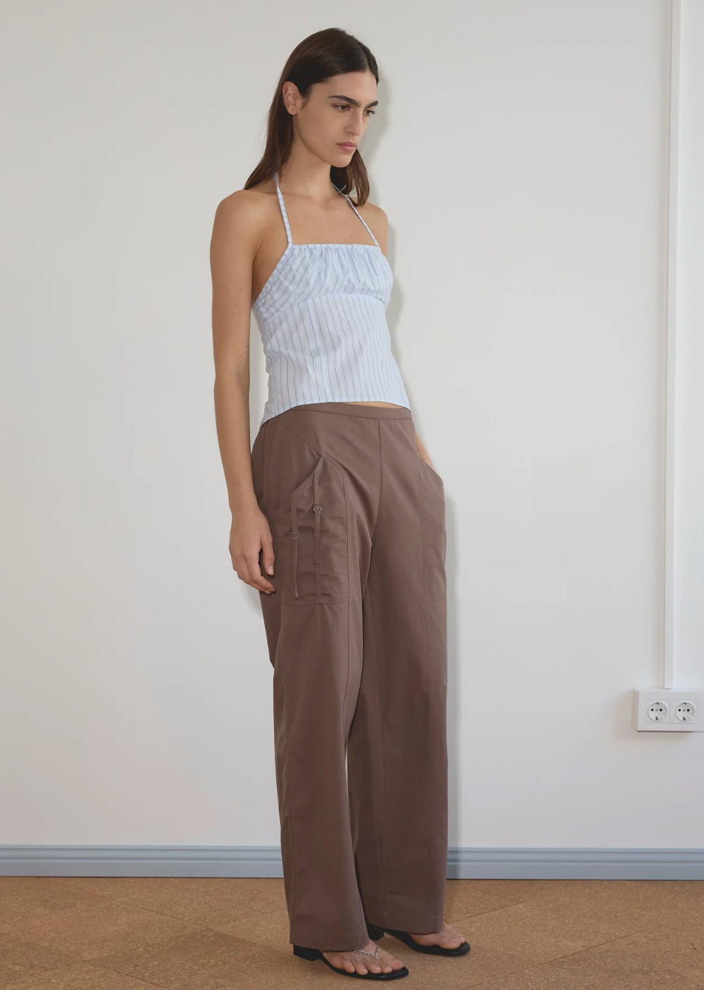 Deiji Studios - Strap Top / Mineral Stripe