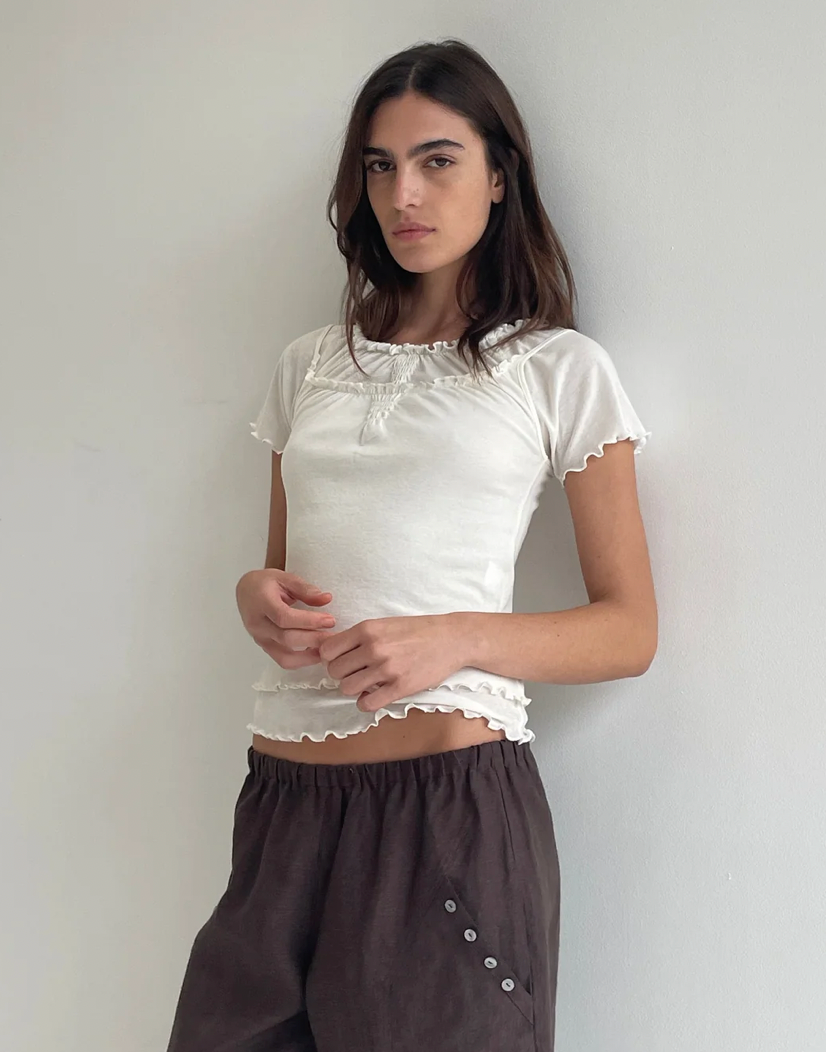 Deiji Studios - Flounce Tee