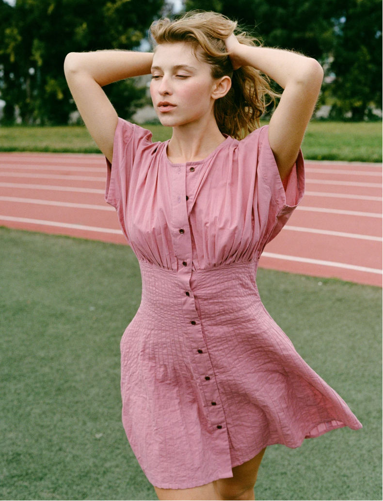 Acacia - Paloma Dress / Lychee