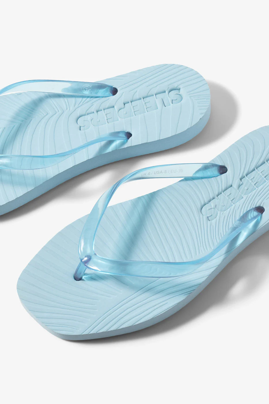 SLEEPERS - Tapered Platform Transparent Straps – Here.
