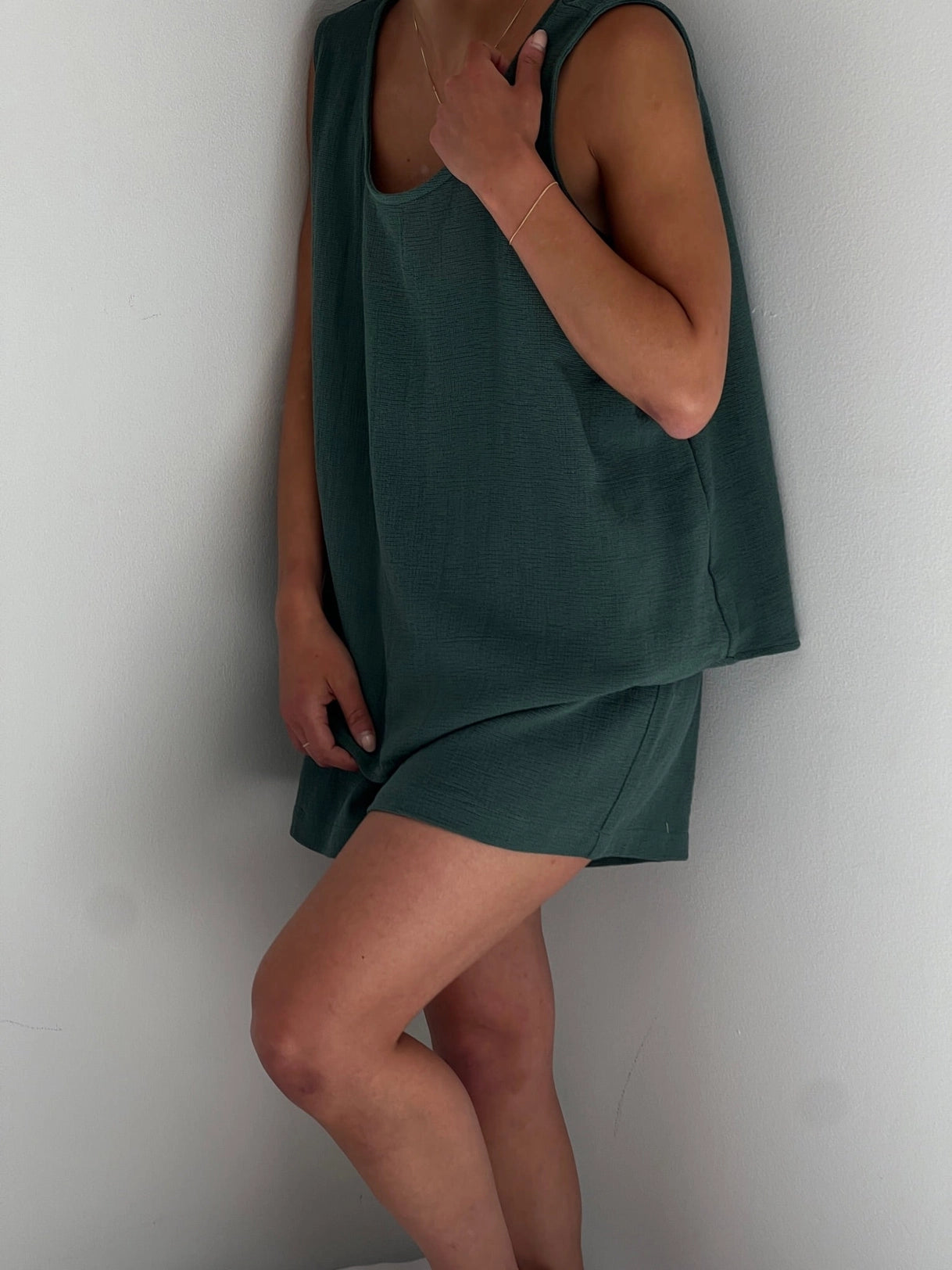 Na Nin - Marni Waffled Cotton Tank