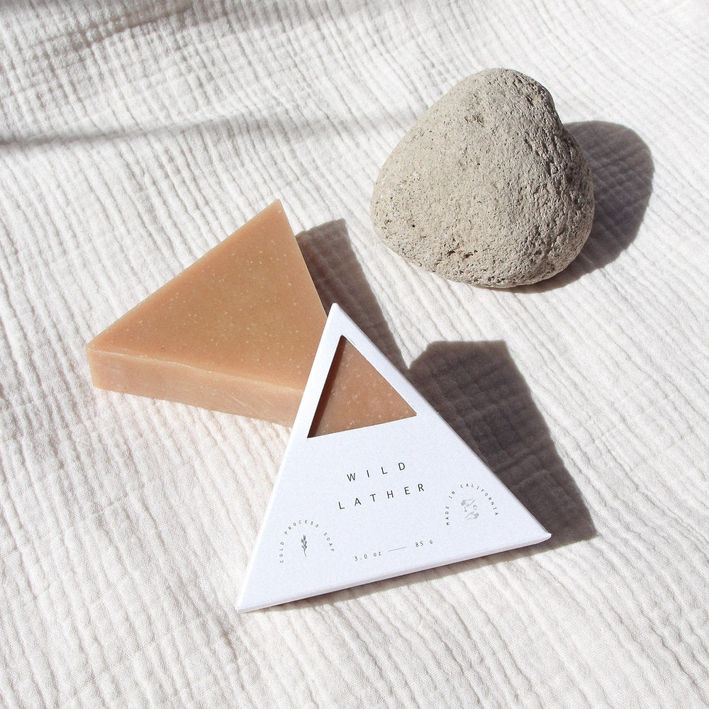 Wild Lather - Natural Triangle Soap