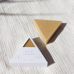 Wild Lather - Natural Triangle Soap